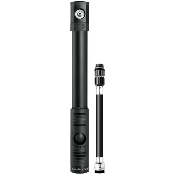 Мини-насос Crankbrothers KLIC HP, алюминиевый, Presta/Schrader, 120 psi