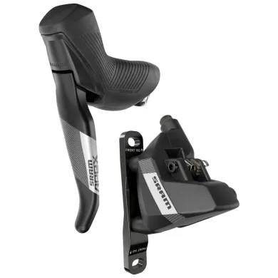 Sram Apex, левый моноблок 1ск. + гидравлический калипер тормоза, Flat Mount (OEM)