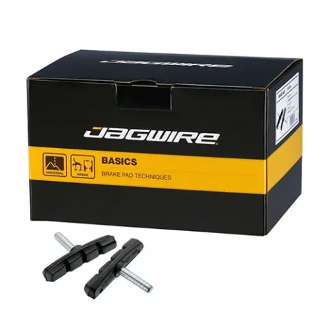 Тормозные колодки Jagwire Mountain Sport Canti 70 мм, безрезьбовые, v-brake/cantilever, черные, 50 пар