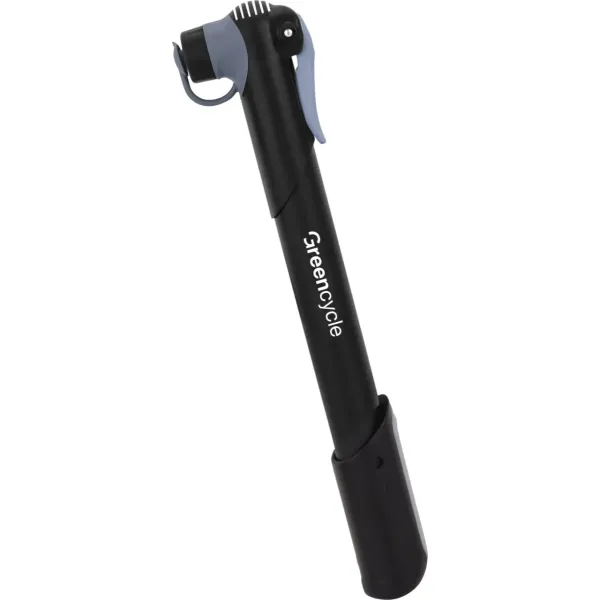 Мининасос Green Cycle GPM-026, пластиковый корпус, Presta+Schrader, 100 PSI