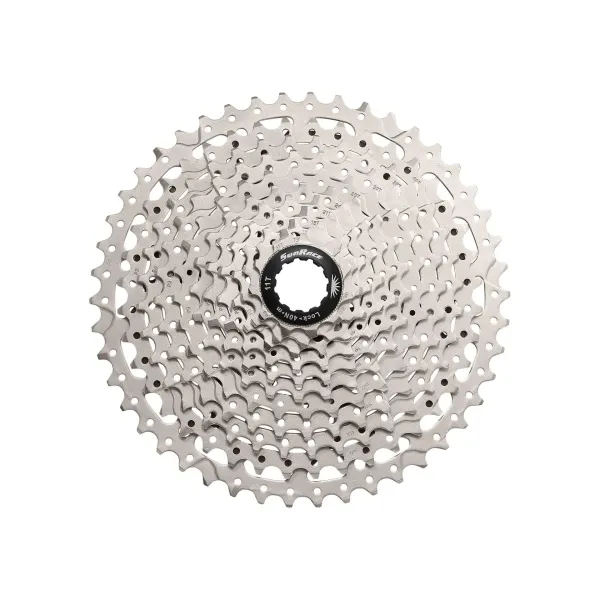 Касета SUN RACE MS8 MTB 11-46T 11 швидкостей, Metallic Silver