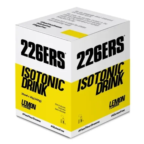 Напій 226ERS Isotonic Drink лимон 20г 20шт/уп 400г