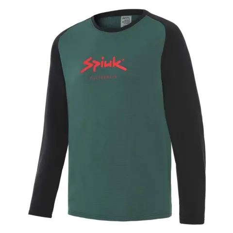 Джерсі Spiuk All Terrain довгий рукав чоловіче зелене S