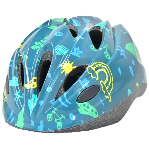 Детский шлем Green Cycle BUDDY, темно-бирюзовый, 48-52 см
