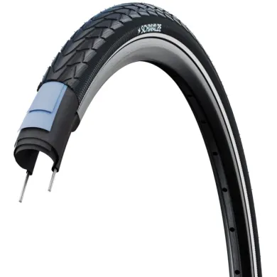 Покришка Schwalbe MARATHON RACER 28x1.50 700x38C (40-622) RaceGuard ADDIX GREEN 67EPI