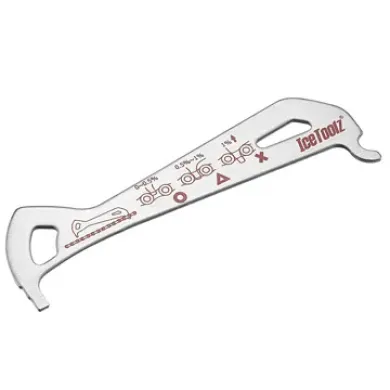 ICE TOOLZ 62C4 Вимірювач зносу велосипедного ланцюга, нержавіюча сталь