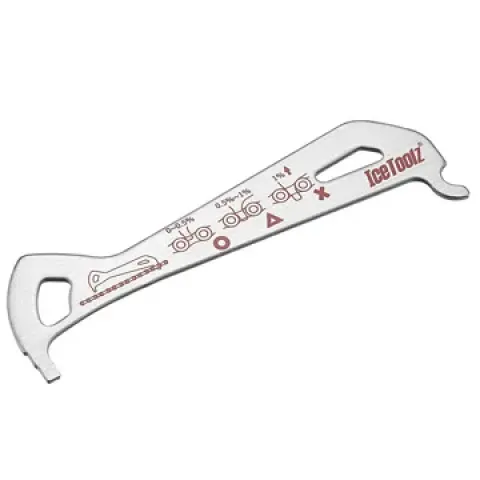 ICE TOOLZ 62C4 Вимірювач зносу велосипедного ланцюга, нержавіюча сталь