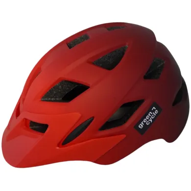 Дитячий шолом Green Cycle ONYX, 48-52 см, червоний