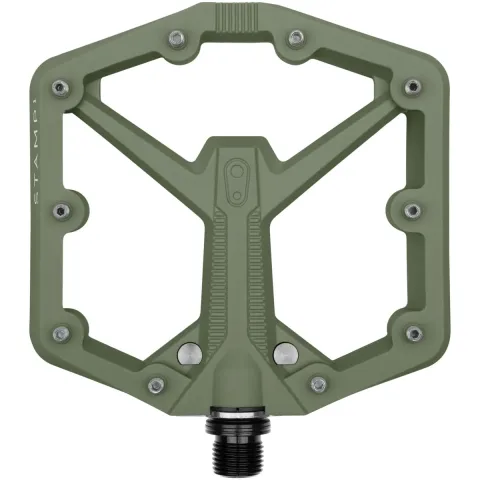 Педалі Crankbrothers STAMP 1 (GEN. 2), розмір S (37-43 EU), зелені