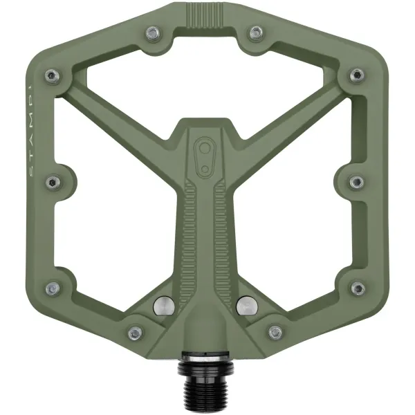 Педалі Crankbrothers STAMP 1 (GEN. 2), розмір S (37-43 EU), зелені