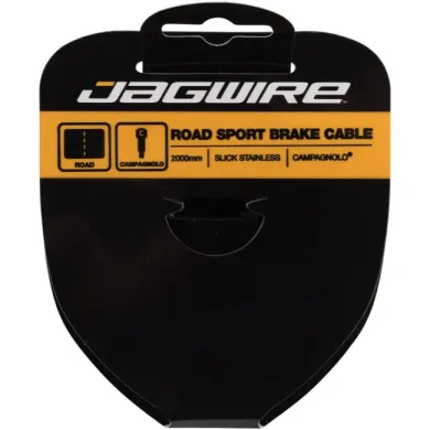Трос для гальма Jagwire Sport 93SS2000, нержавіюча сталь 1.5x2000 мм, Campagnolo