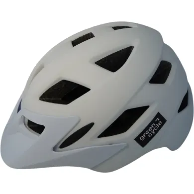 Дитячий шолом Green Cycle ONYX, 48-52 см, білий