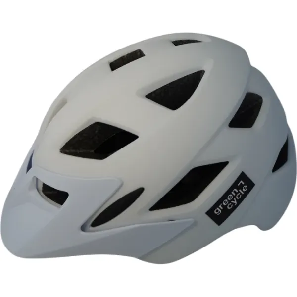 Дитячий шолом Green Cycle ONYX, 48-52 см, білий