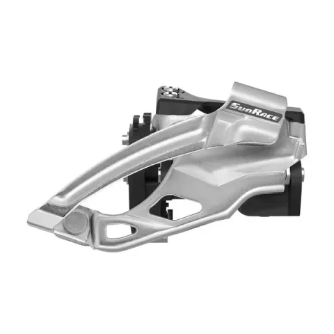 Передній перемикач SUN RACE MS66 10S, Dual Pull, 34.9/31.8/28.6 мм