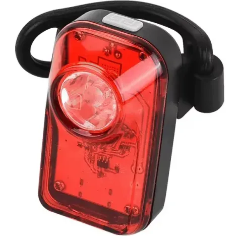 Задняя мигалка Green Cycle Torch, COB LED, 100 люмен, 3 режима