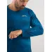 Джерсі MTB Spiuk All Terrain з довгими рукавами, чоловіче, синє з градієнтом, XXL