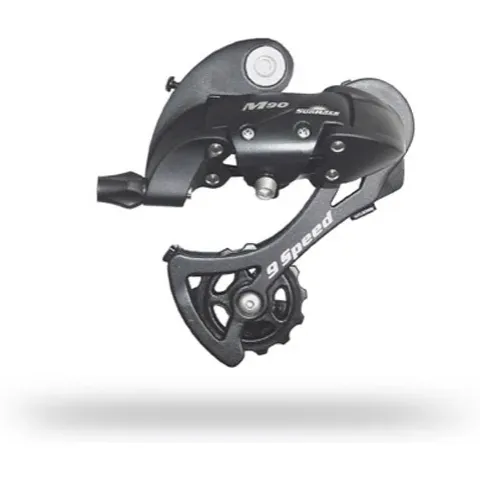 Задний переключатель SUN RACE M91, 8/9 скоростей, длинная лапка