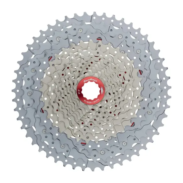 Касета SUN RACE MZ903 12 швидкостей 11-51T Metallic Silver