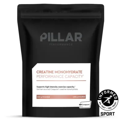 Креатин моногідрат PILLAR PERFORMANCE Creapure 300г SPRO-40-45