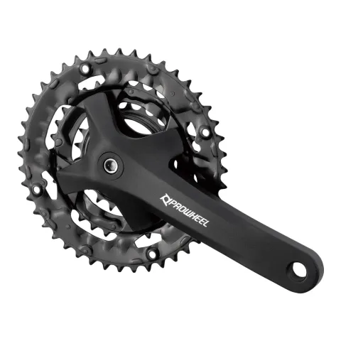 Комплект шатунов Prowheel MPE-401, 9S/8S, 170 мм, 44/32/22T, черный
