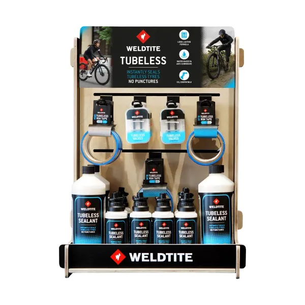 Брендированный торговый стенд Weldtite 00018 Tubeless Stand Брендированный торговый стенд Weldtite 00018 Tubeless Stand