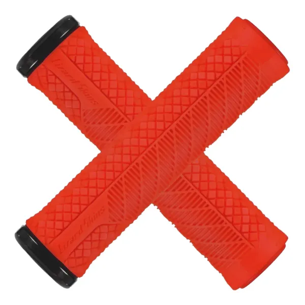 Грипсы Lizard Skins CHARGER EVO 136 мм, один замок, Fire Red