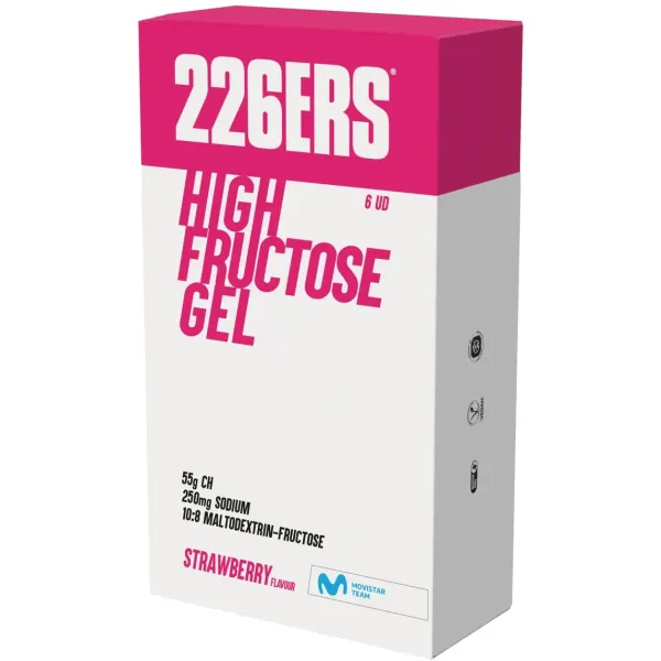 Спортивний гель 226ERS High FRUCTOSE 6x80г Strawberry Спортивний гель 226ERS High FRUCTOSE 6x80г Strawberry