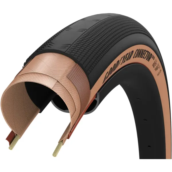 Покришка 700x40 (40-622) GoodYear Connector Slick Race, Dynamic:UHP, Folding, Transparent