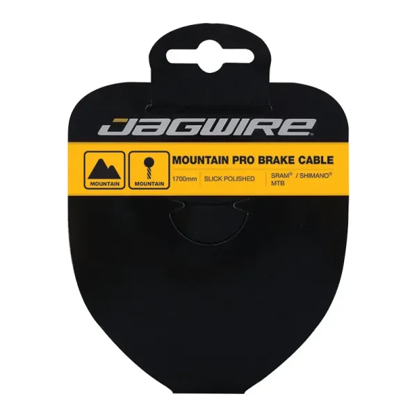 Трос для тормоза Jagwire MTB Pro 94PS2000 1,5х2000 мм, нержавеющая сталь, SRAM/Shimano