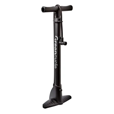 Насос підлоговий Green Cycle GPF-043, пластиковий корпус, Presta/Schrader, 160 psi