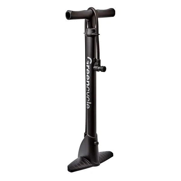Насос напольный Green Cycle GPF-043, пластиковый корпус, Presta/Schrader, 160 psi