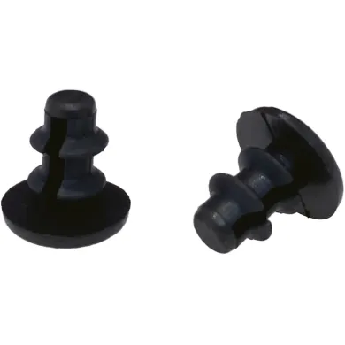 Заглушка та направляючі в раму Jagwire CHA176 Close Type 6-6.3mm чорні 10шт