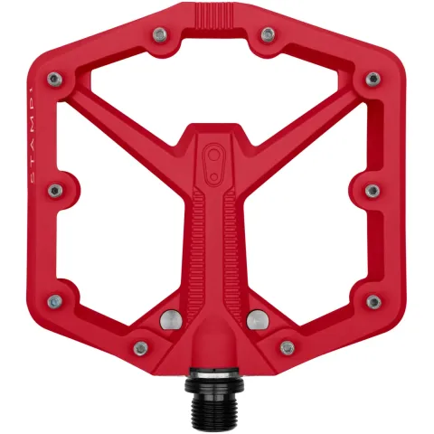 Педалі Crankbrothers STAMP 1 (GEN. 2), розмір L (43-49 eu), червоні