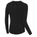 Термофутболка Spiuk Top Ten Winter, чорна, L-XL, безшовна