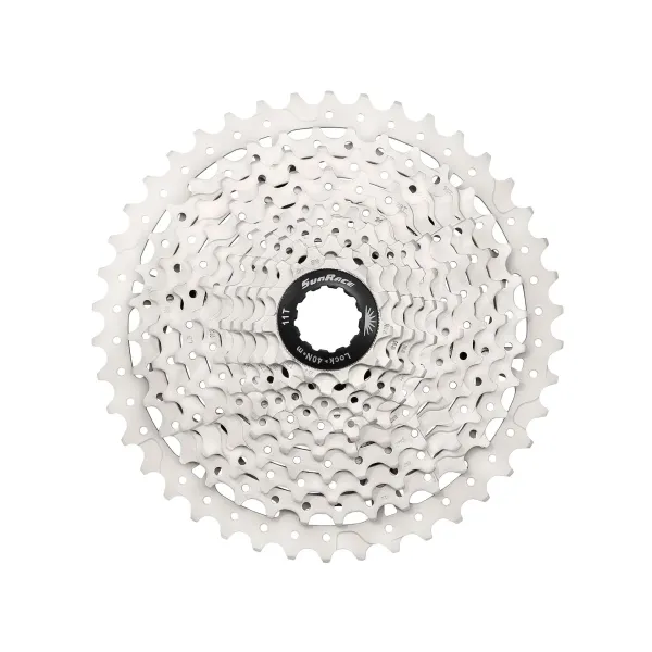 Касета SUN RACE MS3 MTB 10 швидкостей 11-42T Metallic Silver