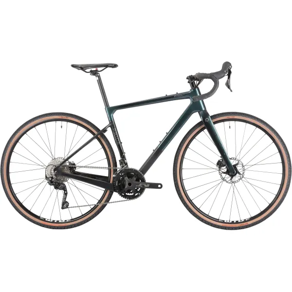 Велосипед Gravel Pride Jet Rocx 8.1, карбон, рама XL, темно-зелений Велосипед Gravel Pride Jet Rocx 8.1, карбон, рама XL, темно-зелений