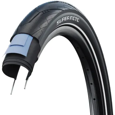 Покришка Schwalbe SUPER MOTO 28x1.50 700x38C (40-622), RaceGuard, ADDIX