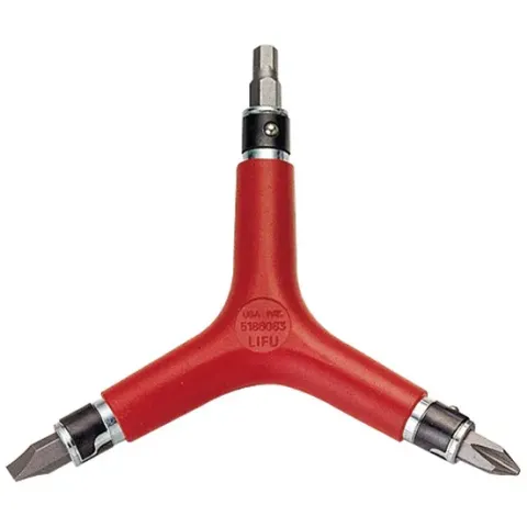 Ключ ICE TOOLZ 74A1 Y-образный, шестигранники 3/4/5/6 мм + отвертки