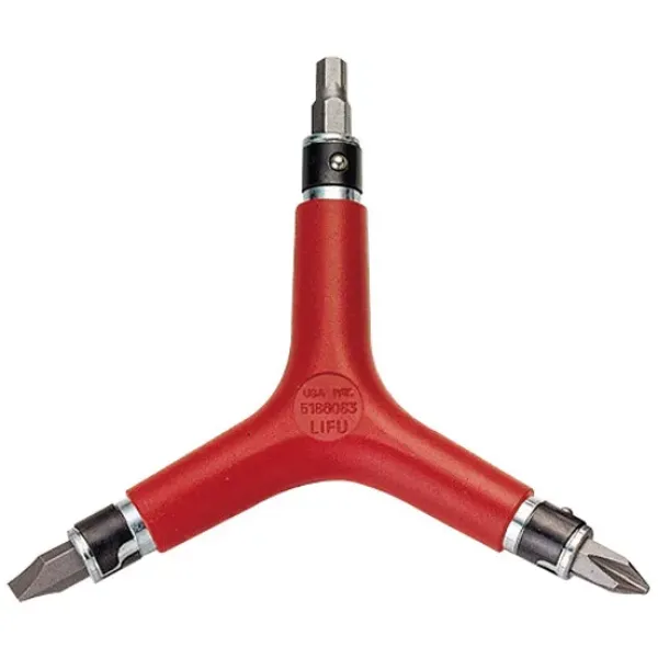 Ключ ICE TOOLZ 74A1 Y-образный, шестигранники 3/4/5/6 мм + отвертки