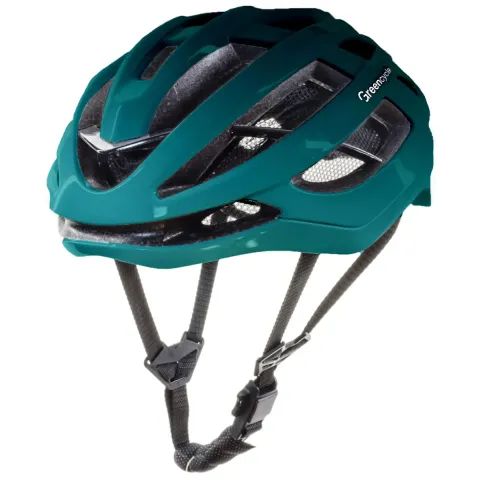 Шолом Green Cycle ROCX зелено-чорний глянець, розмір 58-61 см