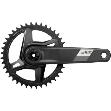 Комплект шатунів Sram APEX 1 DUB WIDE, 170 мм, 40T, чорні (OEM)