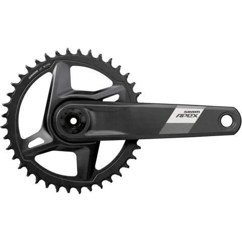 Комплект шатунів Sram APEX 1 DUB WIDE, 170 мм, 40T, чорні (OEM)