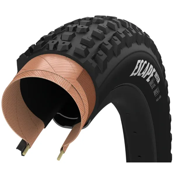 Покрышка 29x2.40 (61-622) GoodYear Escape Inter Trail Lite, Dynamic:UHP, Tubeless Ready, чёрная Покрышка 29x2.40 (61-622) GoodYear Escape Inter Trail Lite, Dynamic:UHP, Tubeless Ready, чёрная