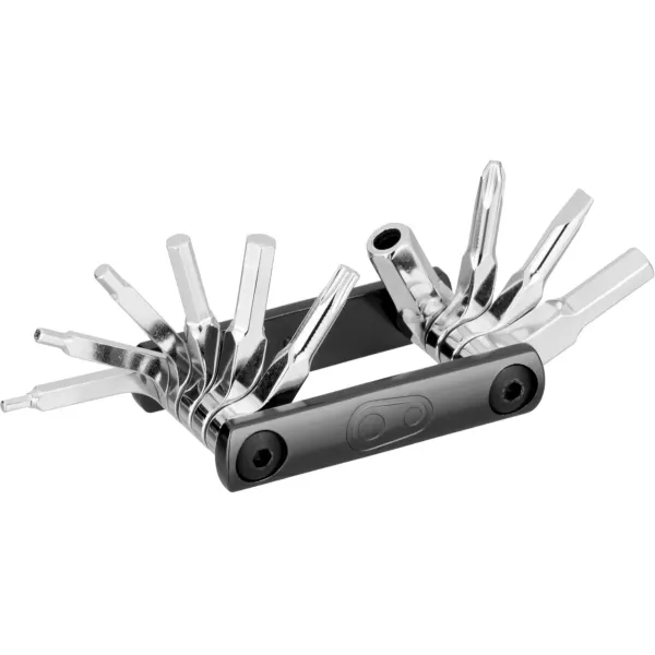 Мультитул Crankbrothers F10+, 10 інструментів, металевий кейс з відкривачкою Мультитул Crankbrothers F10+, 10 інструментів, металевий кейс з відкривачкою