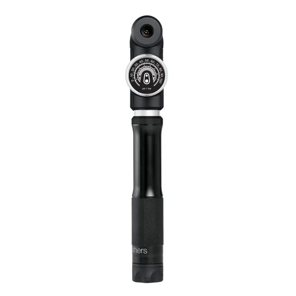 Мини-насос Crankbrothers STERLING SG, алюминиевый, с манометром, 100 psi / 7 bar, черный Мини-насос Crankbrothers STERLING SG, алюминиевый, с манометром, 100 psi / 7 bar, черный