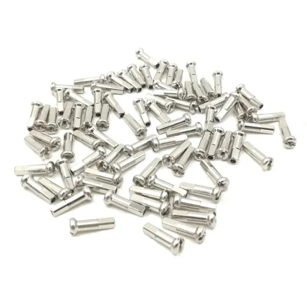 Ниппель Pillar PB 14, 14G, 14 мм, латунный, серебристый, 72 шт.