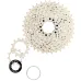 Касета SUN RACE MS1 MTB 10-швидкісна 11-36T, сталевий павук, Metallic Silver