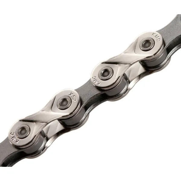 Ланцюг KMC X8 1/2x3/32, 116 ланок, silver/dark silver Ланцюг KMC X8 1/2x3/32, 116 ланок, silver/dark silver