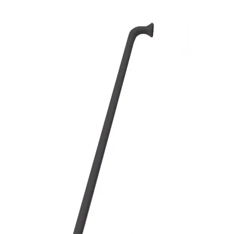 Спиця TW 255 мм 14G, чорна, без ніпелів