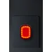 Задня мигалка Moon Orion Sense, 50 люмен, USB-C, чорна
